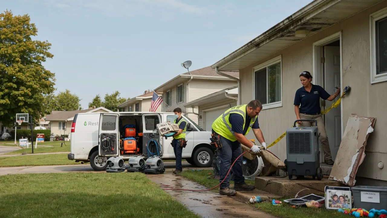Water Damage Restoration in Burlington, WY near me